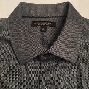 Banana Republic Slim Fit Non-Iron French Cuff
